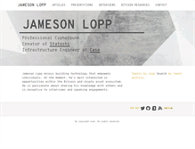 Tablet Screenshot of lopp.net